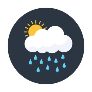 flat-style-of-rain-cloud-raining-icon-in-trendy-style-vector